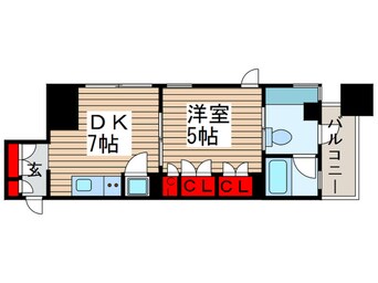 間取図 プロスペクトＫＡＬＯＮ三ノ輪