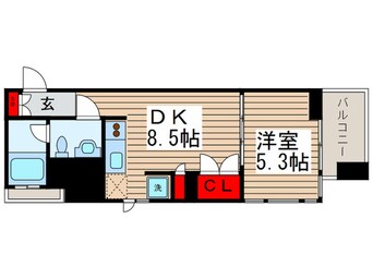 間取図 プロスペクトＫＡＬＯＮ三ノ輪