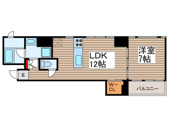 間取り図 プロスペクトＫＡＬＯＮ三ノ輪