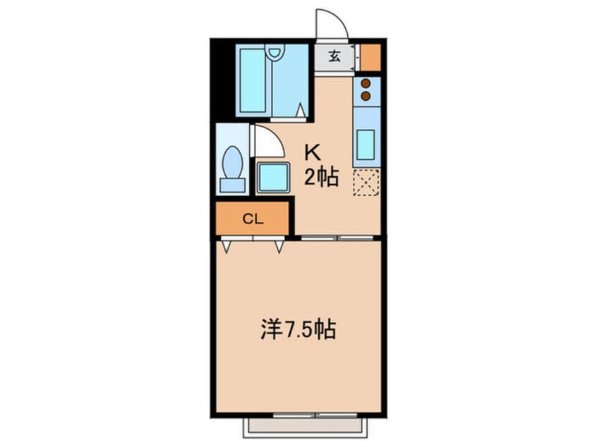 間取図 デュエットＢ棟