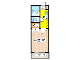 間取図 メゾンカムイ