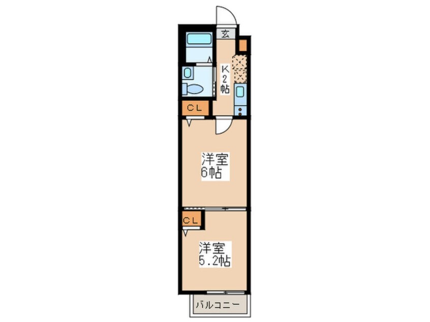間取図 シュバルブラン