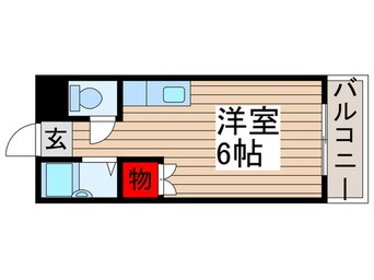 間取図 シャトレ－かおり１