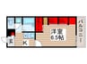グランシャリオ 1Kの間取り