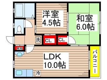 間取図 プラザ・シャトー B