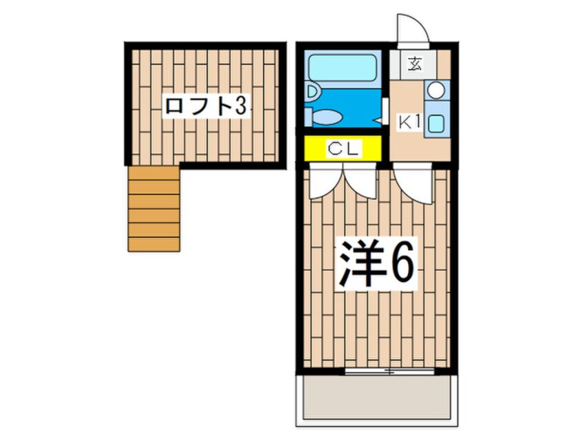 間取図 シ－ザ－スパレス