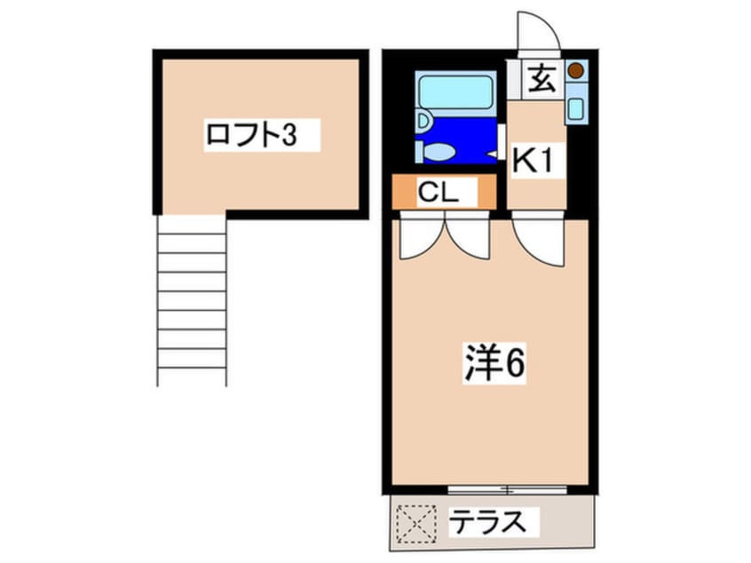 間取図 シ－ザ－スパレス