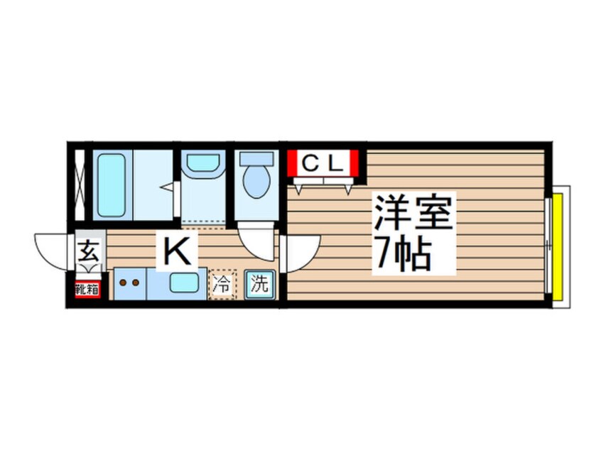 間取図 アクシス幕張