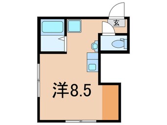 間取図 メゾンクレア駒沢