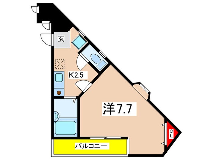 間取り図 アスタリスク日吉