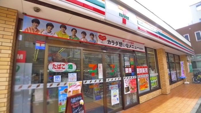 セブンイレブン墨田石原1丁目(コンビニ)まで172m ｼﾞｪﾉｳﾞｨｱ両国Ⅳｽｶｲｶﾞｰﾃﾞﾝ(202)