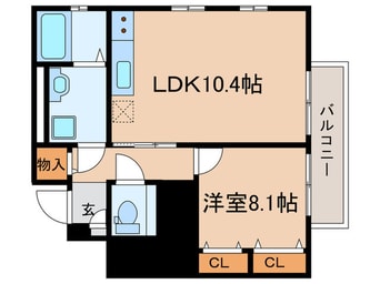 間取図 ブラッサム　サン　バレー
