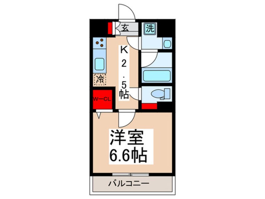 間取図 フィレール南千住