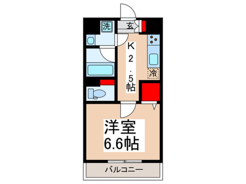 間取図 フィレール南千住