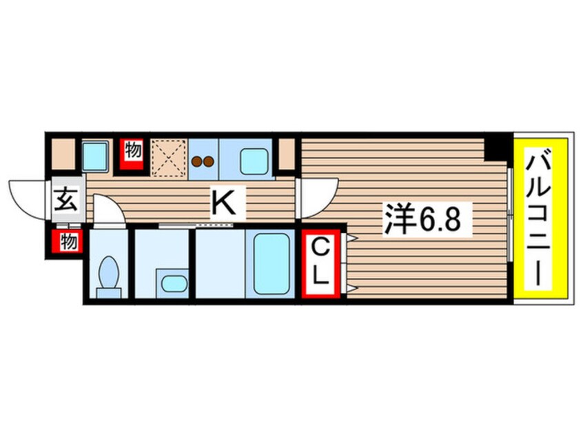 間取図 千葉ポ－トイ－スト