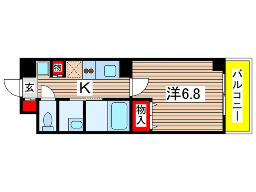 間取図 千葉ポ－トイ－スト