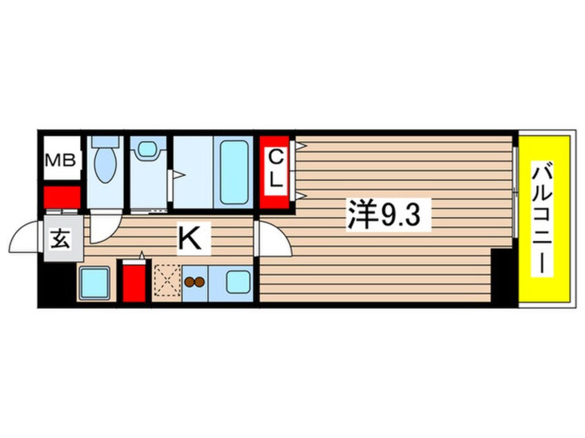 間取図 千葉ポ－トイ－スト