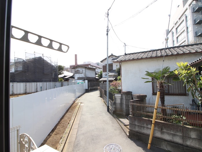 室内からの展望 マルシェコ－ト