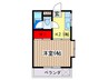 ハイネスＨ＆Ｔ 1Kの間取り