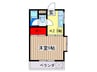 ハイネスＨ＆Ｔ 1Kの間取り