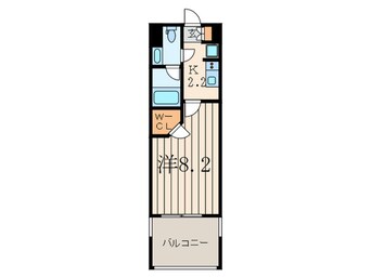 間取図 レジディア碑文谷