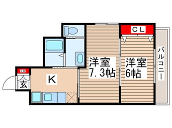 間取図 RESIDENCE響