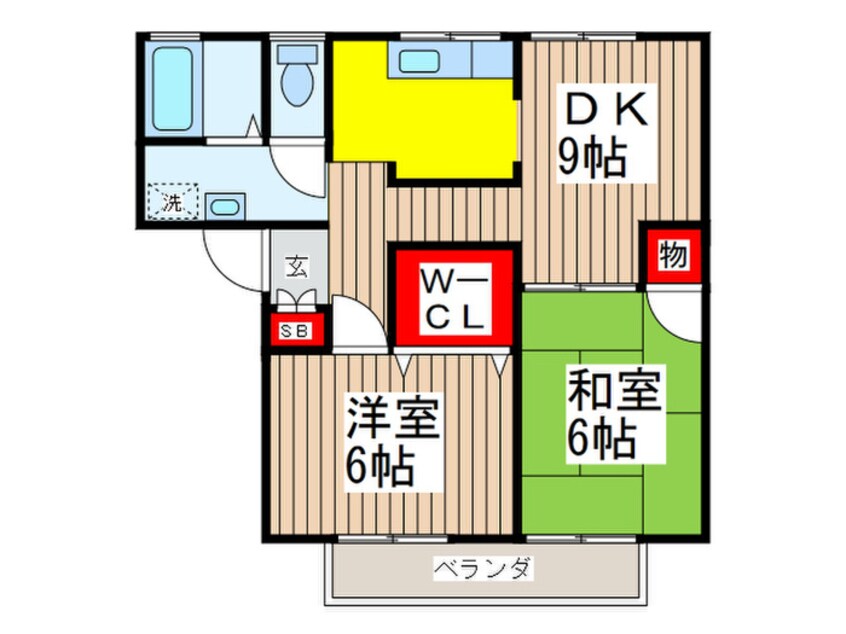 間取図 ミヨシハイム