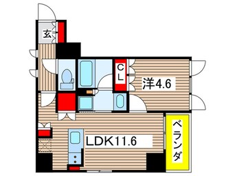 間取図 プレディアコート森下テラス