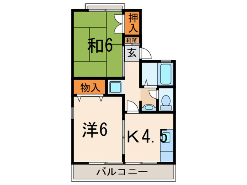 間取図 プレアデス