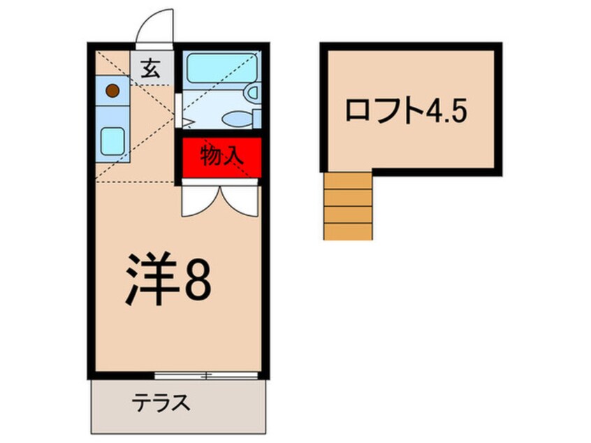 間取図 サンパレス大泉学園