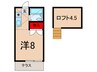 サンパレス大泉学園 1Rの間取り