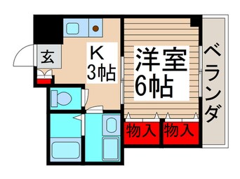 間取図 トライ梨本ビル