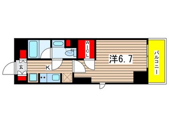 間取図 コンフォリア森下リバーサイド