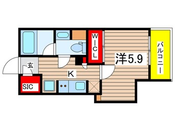 間取図 コンフォリア森下リバーサイド