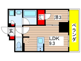 間取図 コンフォリア森下リバーサイド