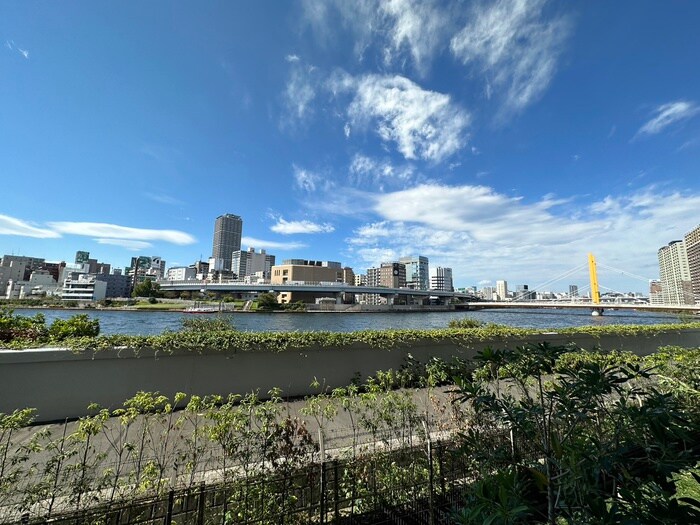 室内からの展望 コンフォリア森下リバーサイド