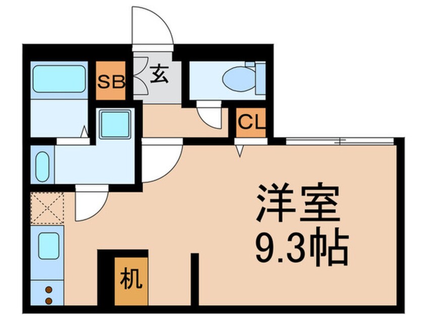 間取図 LEGALAND小石川5丁目