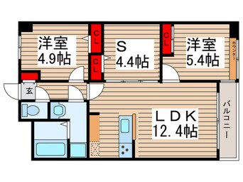 間取図 ドゥーエ妙典