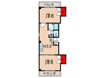 間取図 脇坂ビル