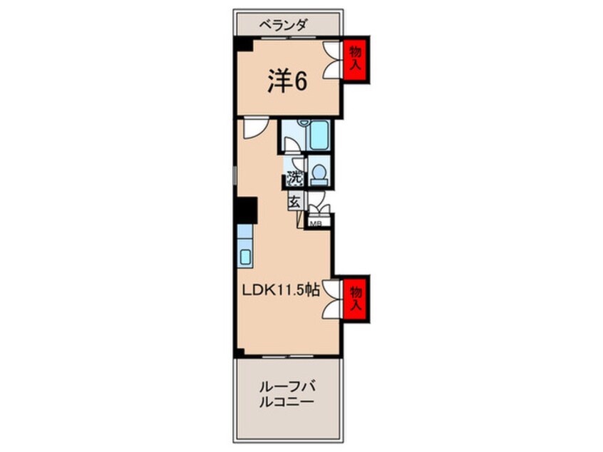 間取図 脇坂ビル