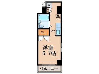 間取図 グラディーニロッシ府中