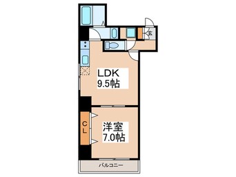 間取図 メディウス浅草橋