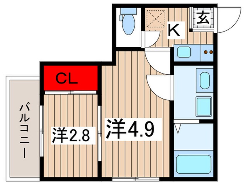 間取図 仮）さいたま市北区奈良町A棟