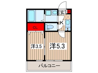 間取図 仮）さいたま市北区奈良町A棟