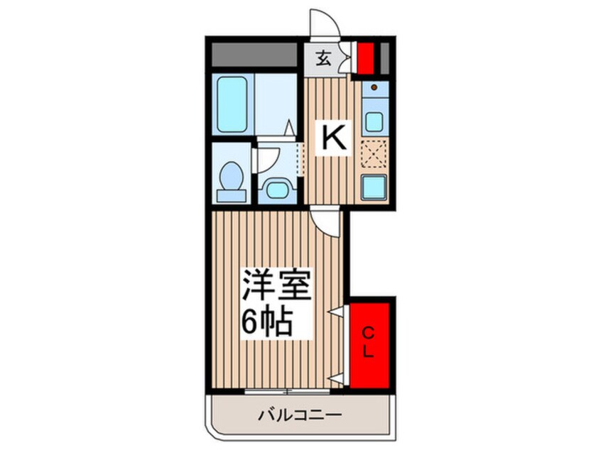 間取図 サンライズ　ＴＯＨＯ