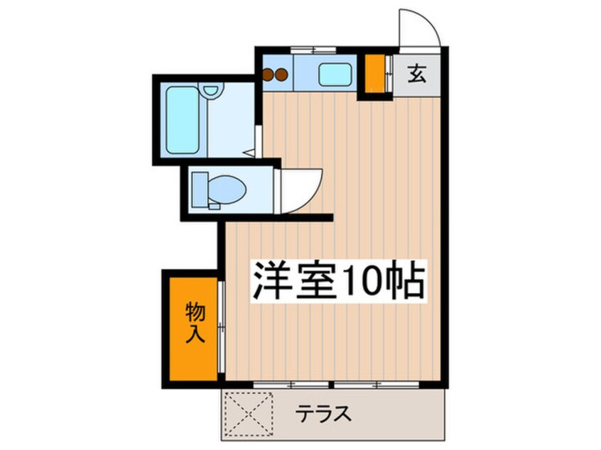 間取図 第３由利コ－ポ