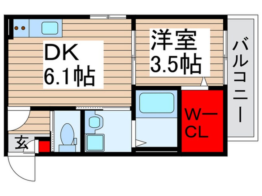 間取図 アリビオ新松戸