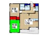 新世ふじみ野マンション 2LDKの間取り