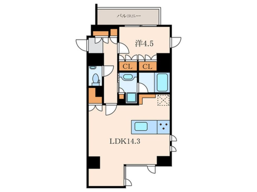 間取図 ラティオ南青山