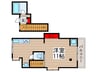 ＵＮＳコーポ 1Rの間取り